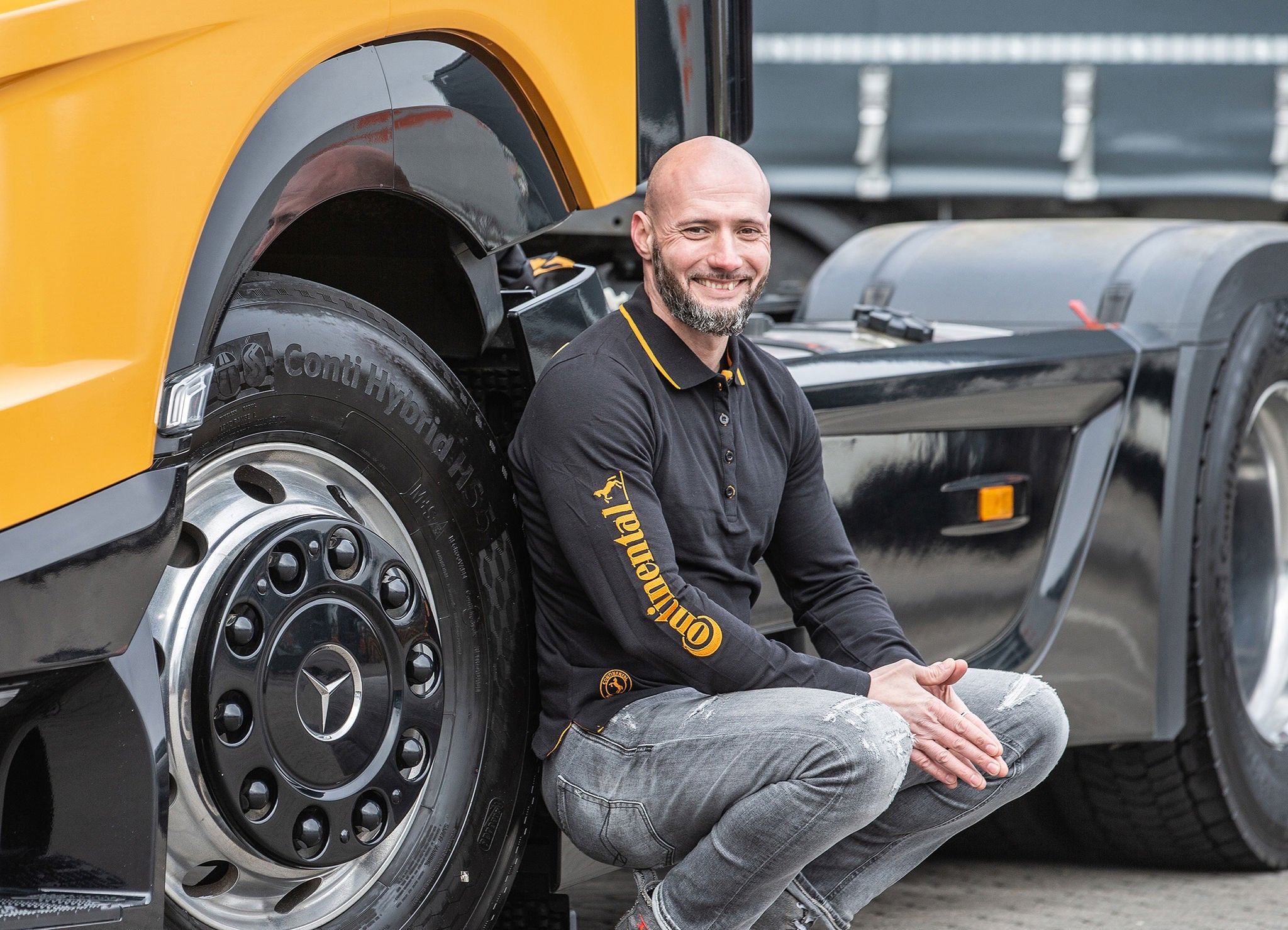 Ronny Nittmann, chauffeur routier