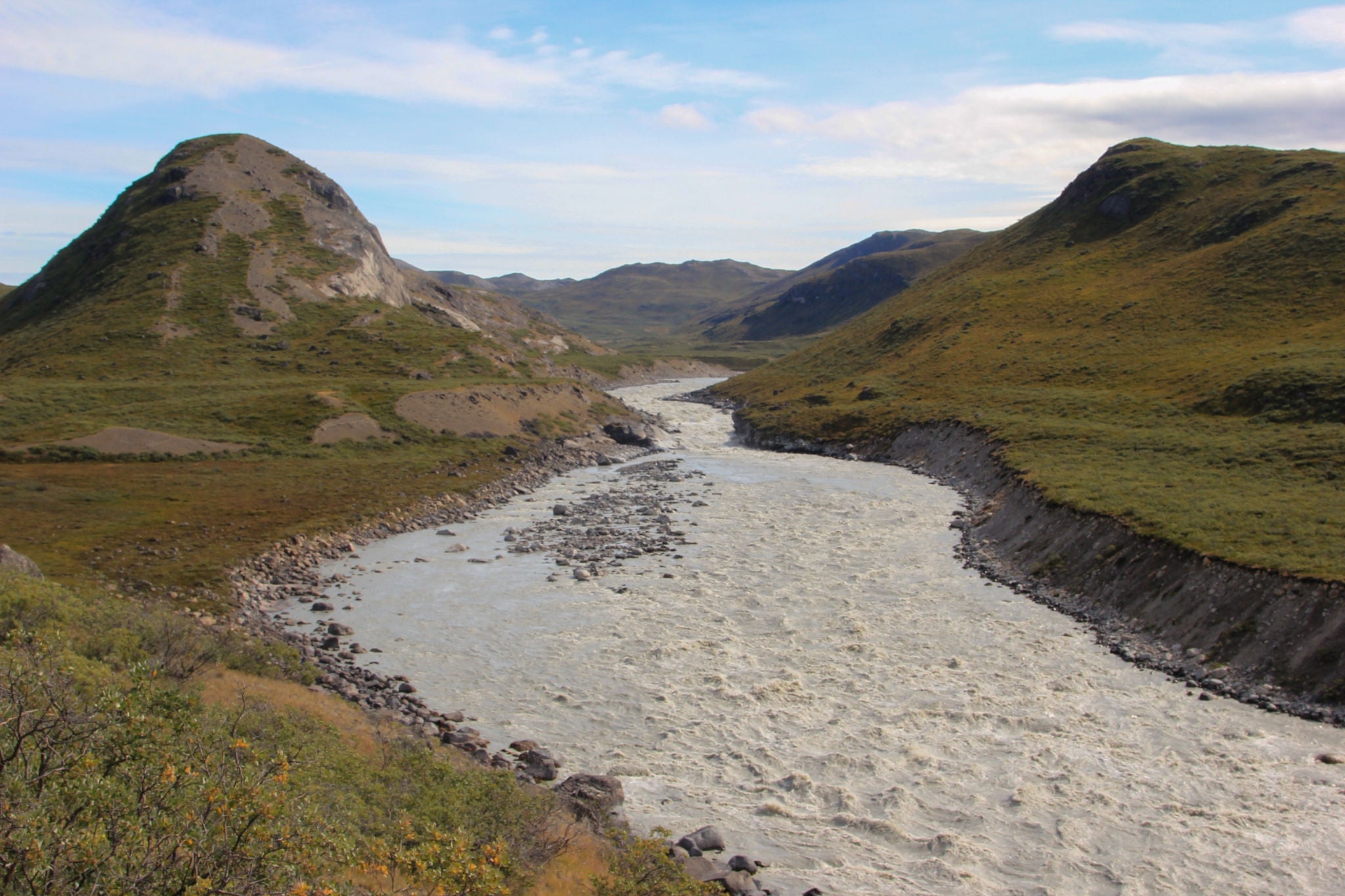 Landscape in Greenland 