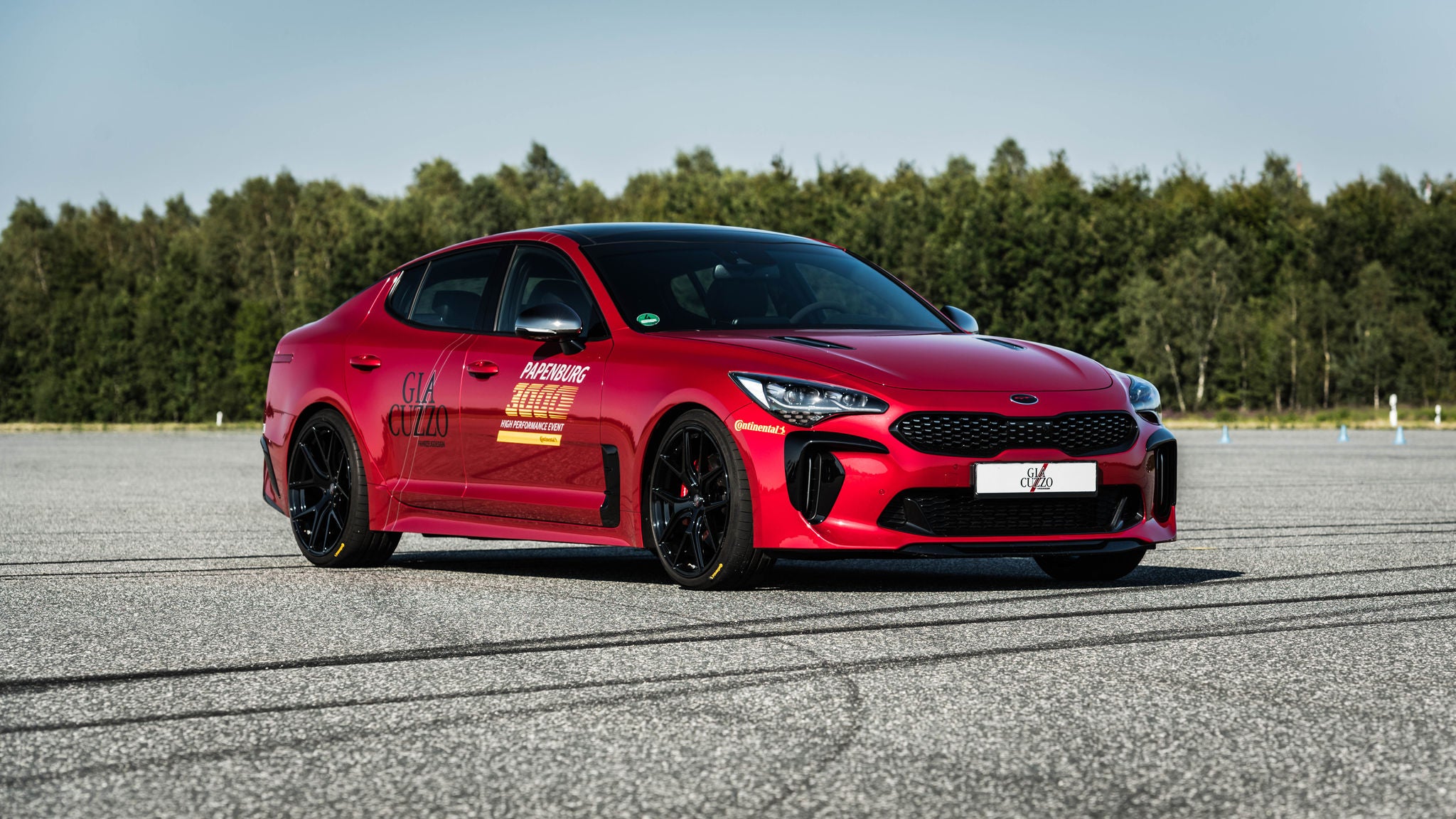 Giacuzzo, Kia Stinger GT: 168 mph (271.6 km/h)