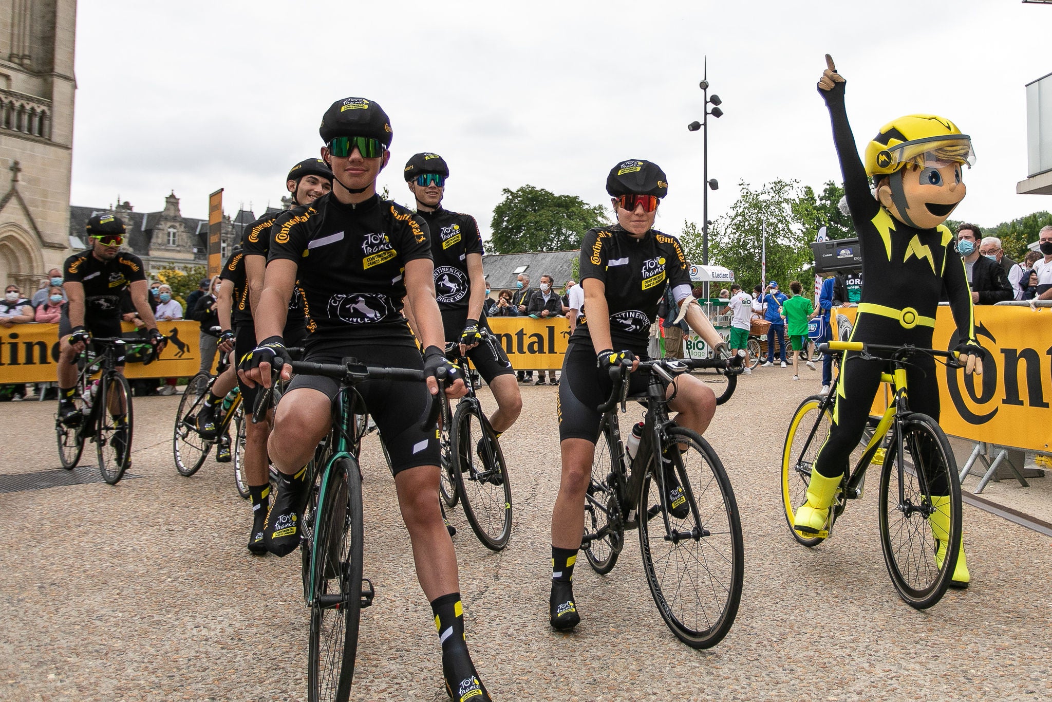 30/06/2021 â   Tour de France 2021 â   Etape 5 â   Change / Laval (CLM - 27,2 km) - Cadets-Juniors : Comite Cycliste de la Mayenne